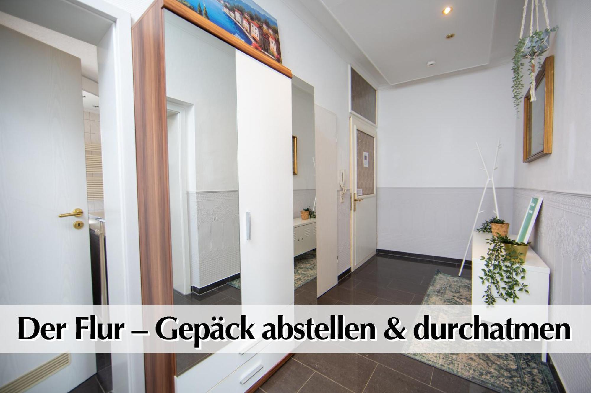 80M2 3R Wohnung Mit Privatem Parkplatz, Kingsize Betten, Smart-Tv, Etc Ερφούρτη Εξωτερικό φωτογραφία