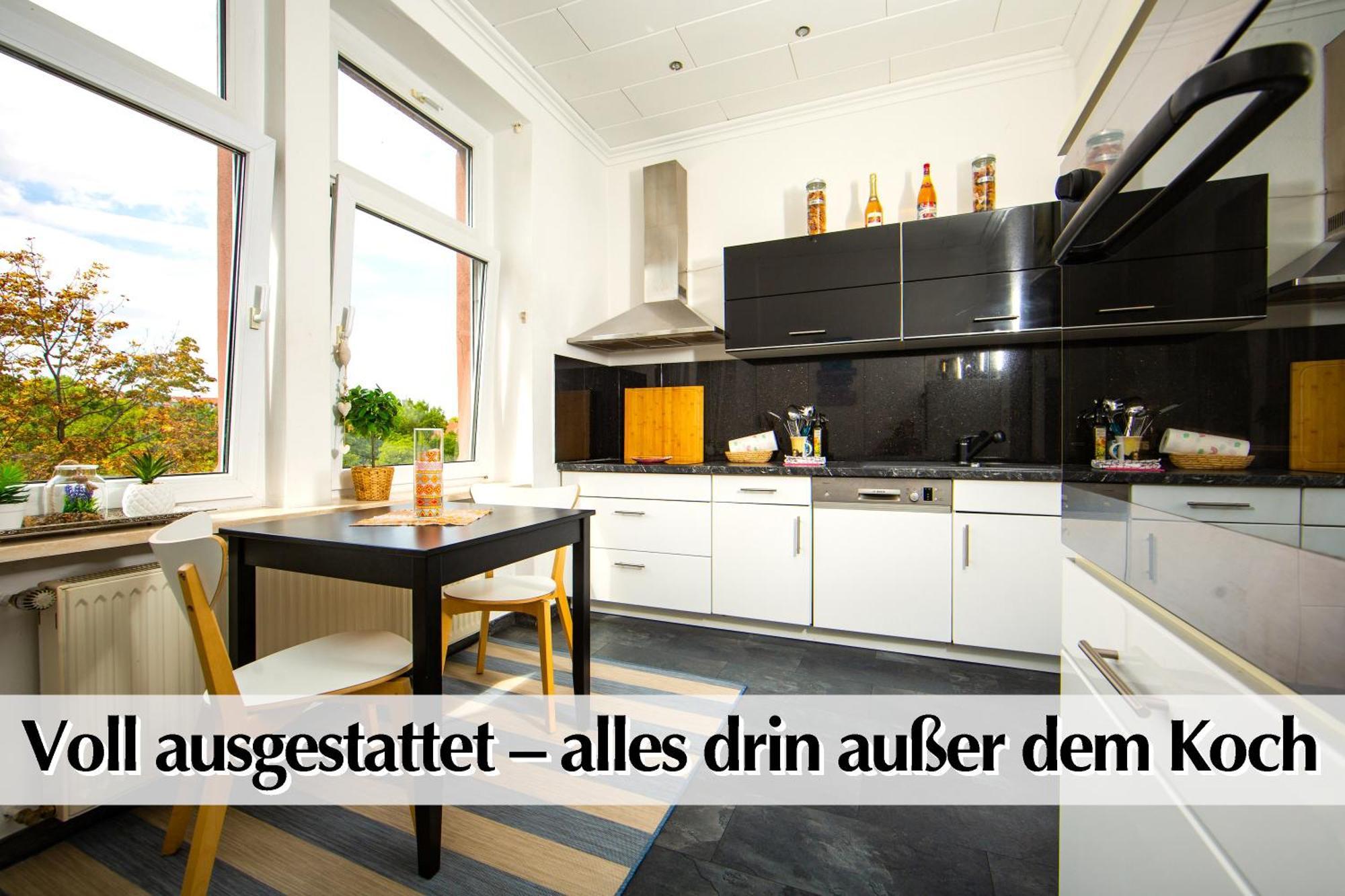 80M2 3R Wohnung Mit Privatem Parkplatz, Kingsize Betten, Smart-Tv, Etc Ερφούρτη Εξωτερικό φωτογραφία